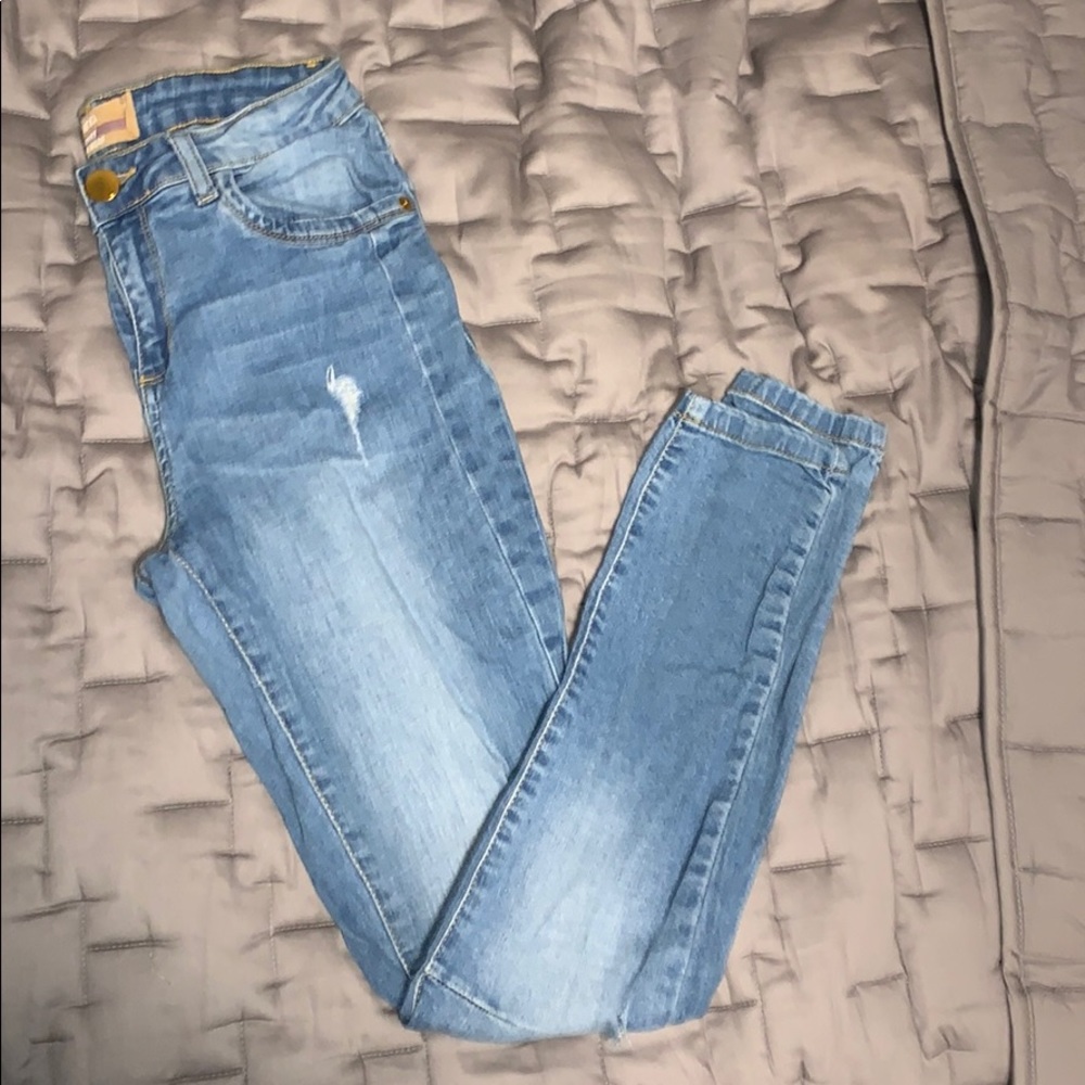 Janina Skinny distressed jeans